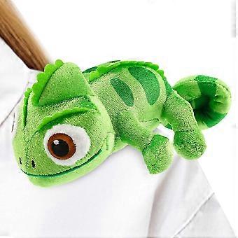 Chameleon Plush Dolls,lizard Plush Stuffed Animal Magnet Toys, Child Shoulder-hanging Clothes Accessories
