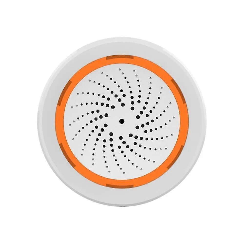 Smart Siren Alarm 90dB Strobe Sounder, Tuya Zigbee Compatible, Works with Home Assistant Zigbee2mqtt App Control