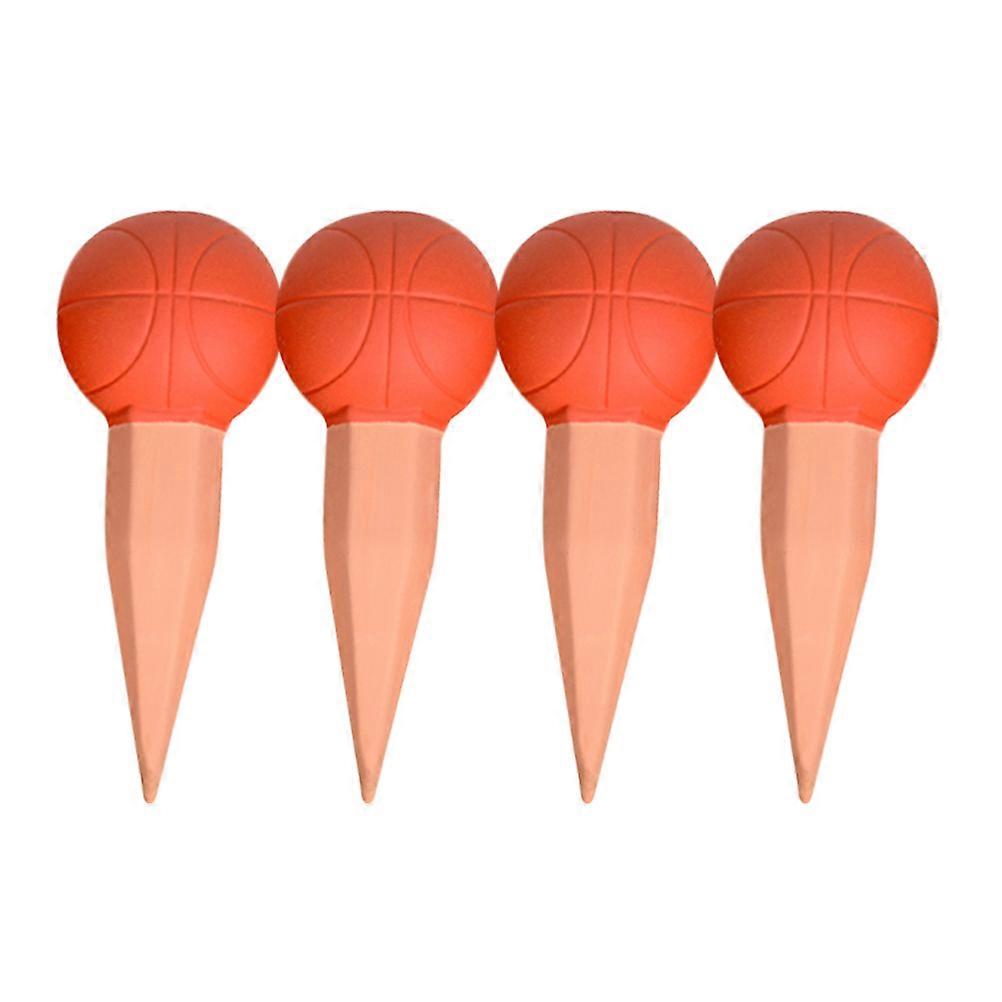 Self Watering Insert Spikes Device for Indoor Use Orange 17.00X7.00X7.00CM Drip Irrigation 4Set