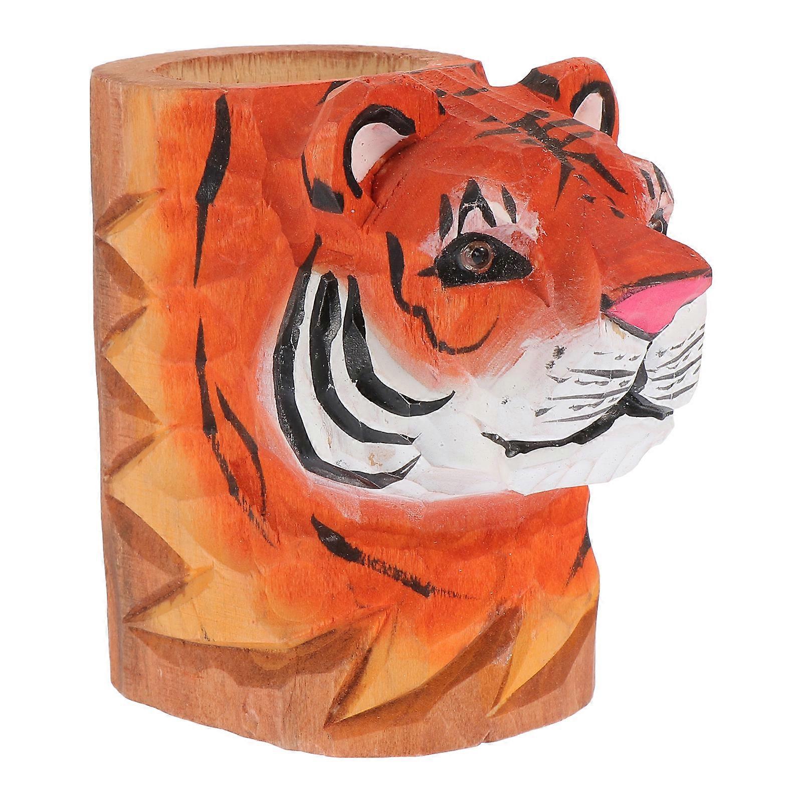 Practical Synthetic Material Pen Holder Cup for Decor Assorted Color Multi Purpose 7.8 Inches