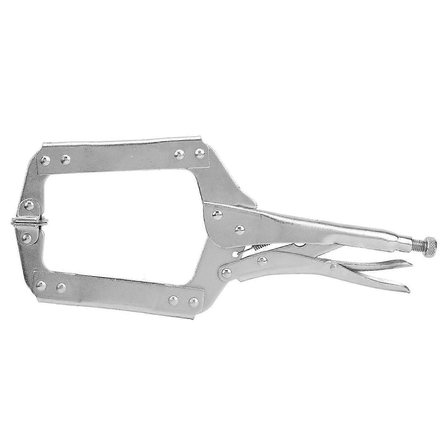 Locking Pliers CShaped Woodworking Quick Clamp Fixing Welding MultiFunction Tool 14in