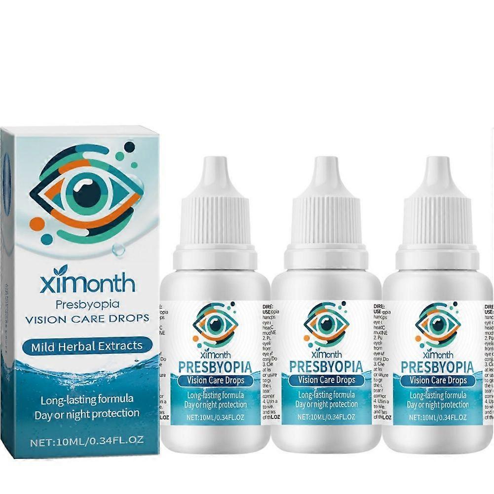 老眼の視力ケアドロップの除去は、視力を強化します、白内障、治療、緩和、目の痛み、ぼやけた視力、眼球疲労、点眼薬