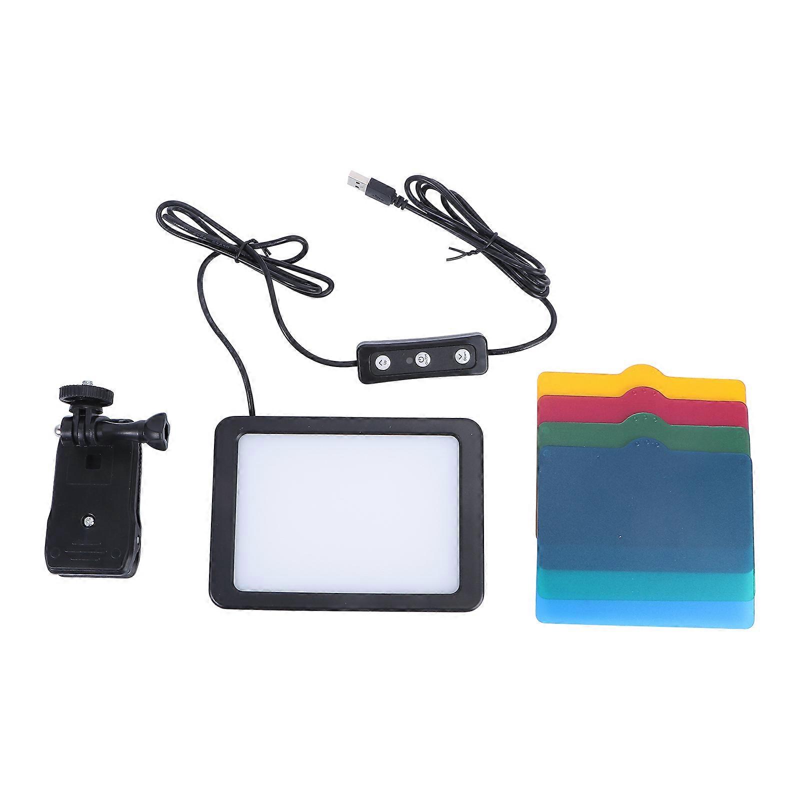 Desk Light for Video Conferencing Fill Light LED Bulbs 88pcs Battery Powered 1 Set