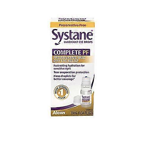 Systane Pf Lubricant Eye Drops, 1 Count (pack Of 1)