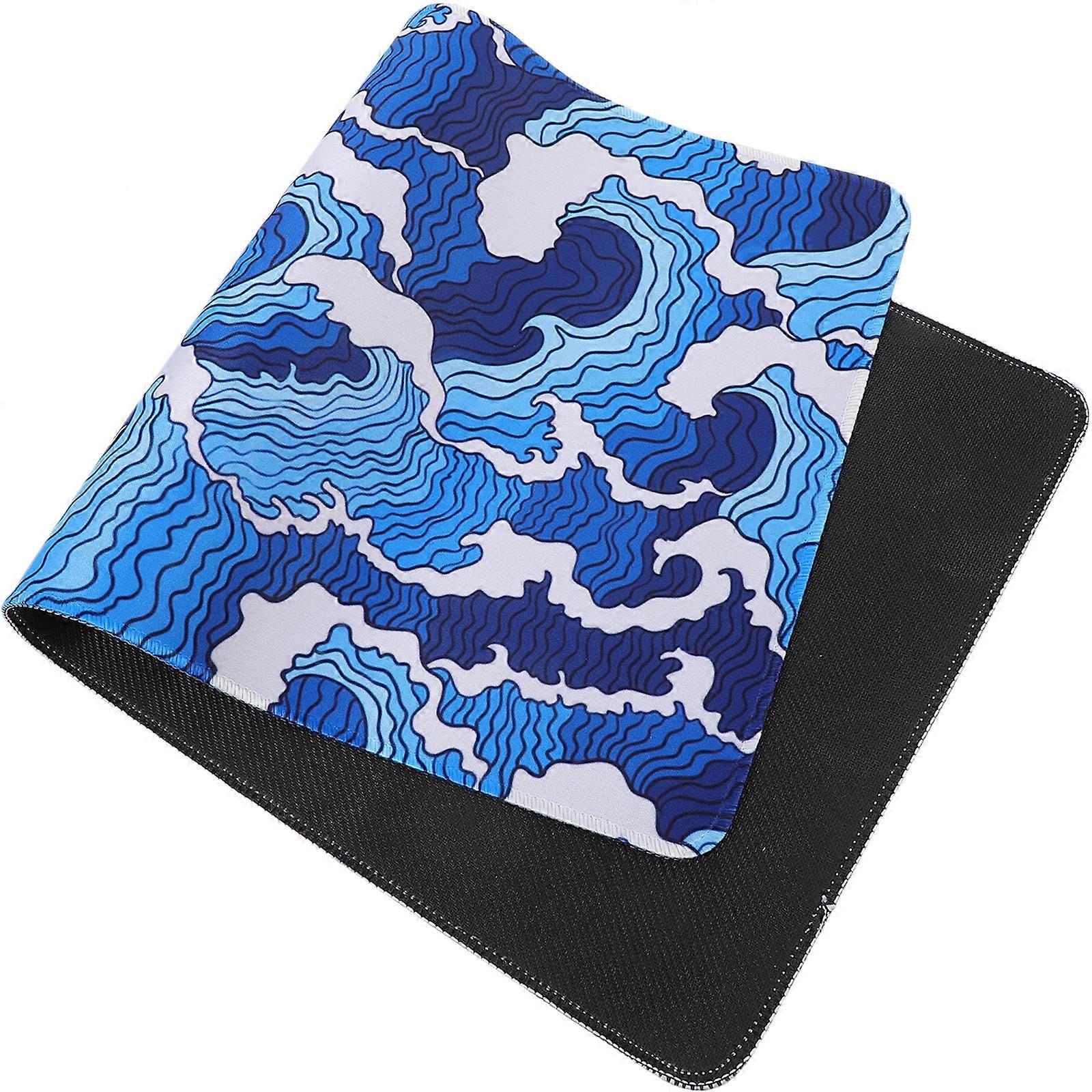 Wave Ripple Mousepad Modern Large Study Desk Mat .00X30.00X0.20CM Anti-skid 1Set