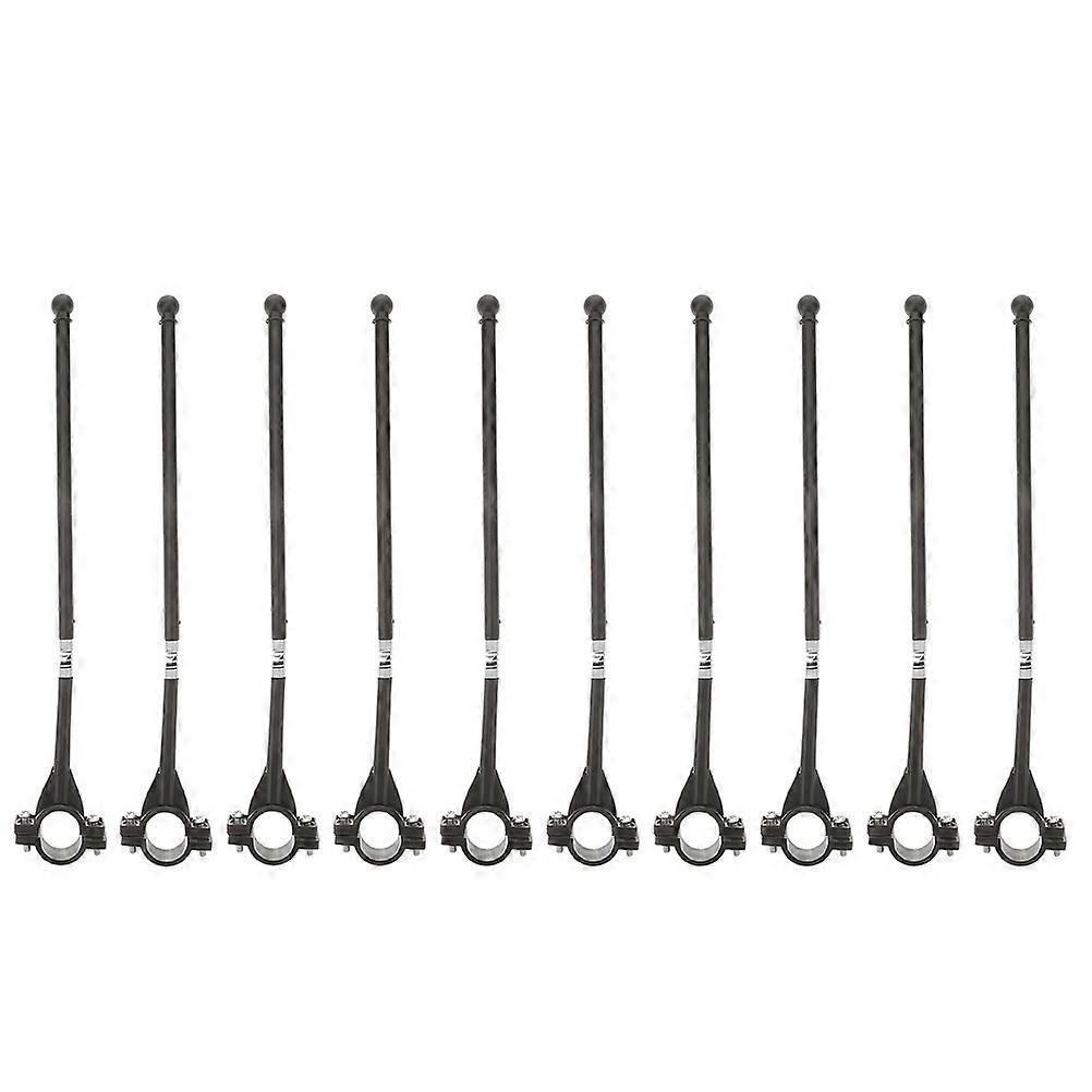 10pcs Flag Poles for Bike Small Flagpoles Handlebar Mount Cycling Bicycle Flag Mounting Bracket