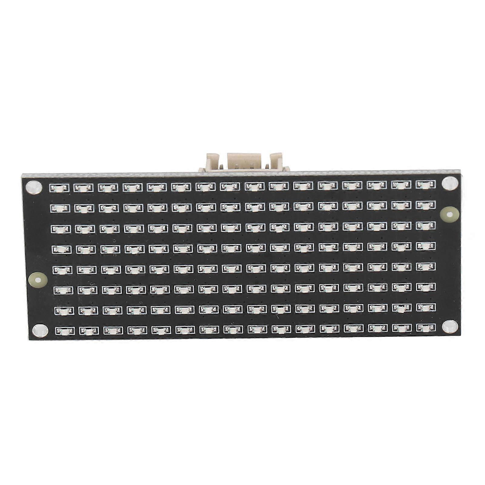 LED Matrix Control Module 8x16 Panel IC2 Communication Display DC3.3‑5V Single Board Computers 