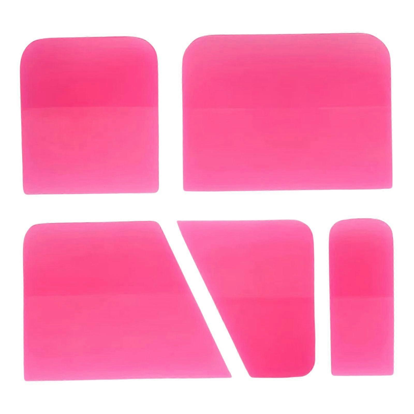 Automotive Cleaning Tools Set of 5 Plastic Variants Easy to Use for Efficient Maintenance of Car Films and Detailing