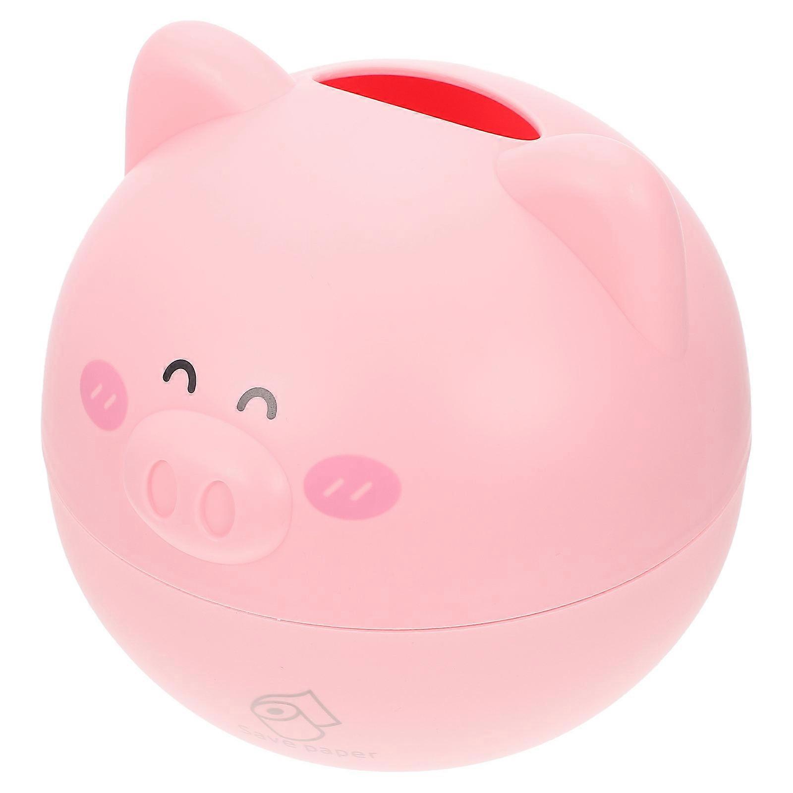 Creative Tissue Box Adorn for Home Use with Pig Model 1Pcs