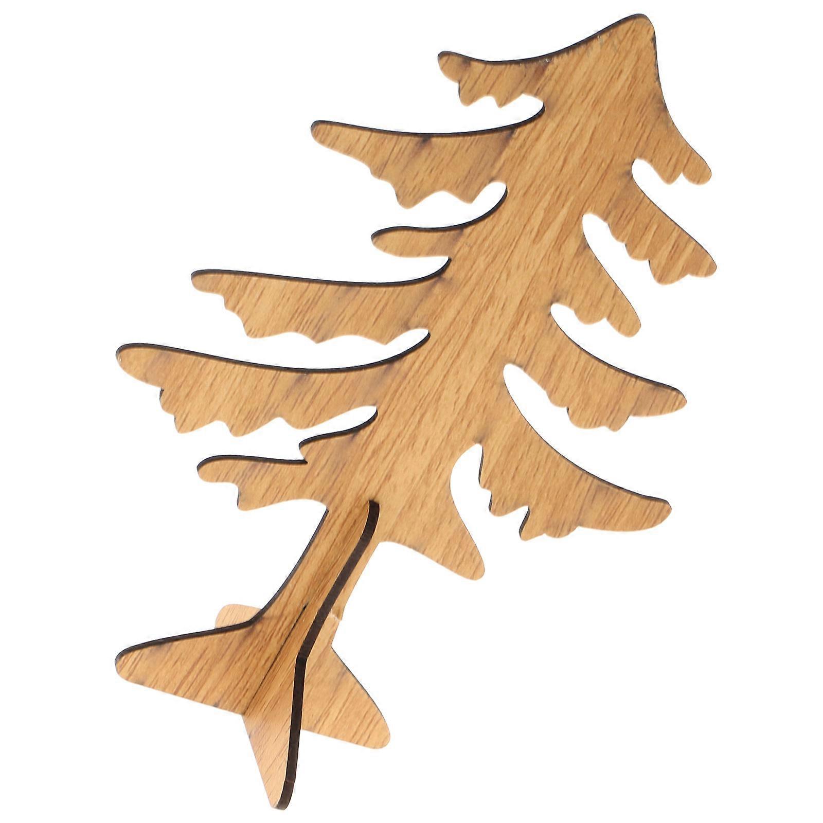 Tabletop Tree Mini Trees For Crafts Simulated Tree Desktop Decoration 1Set Bamboo Material Festive Style