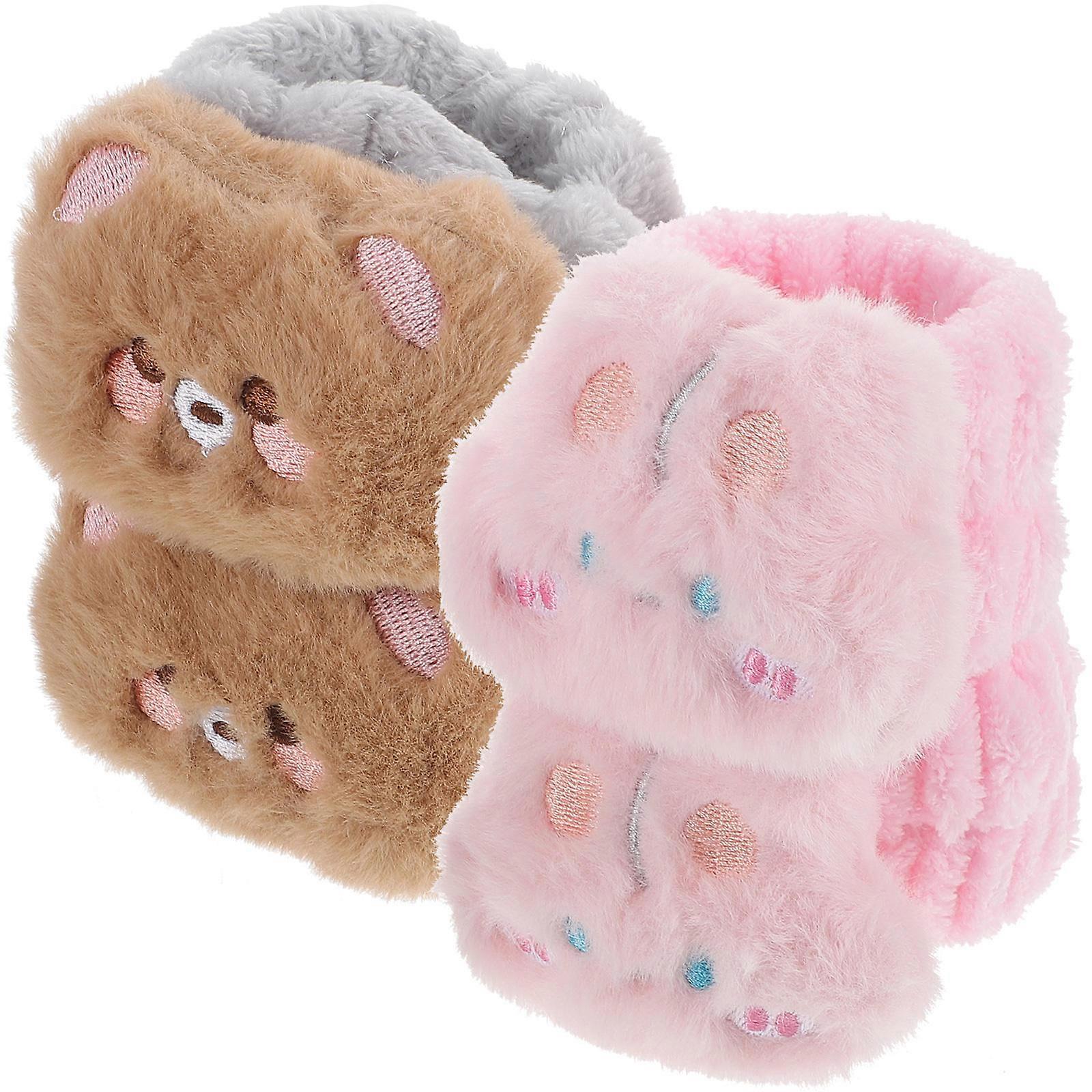 Here's a refined and professional product description based on your input:
**4 Pack Water Absorbent Wristbands – Face Washing & Skincare