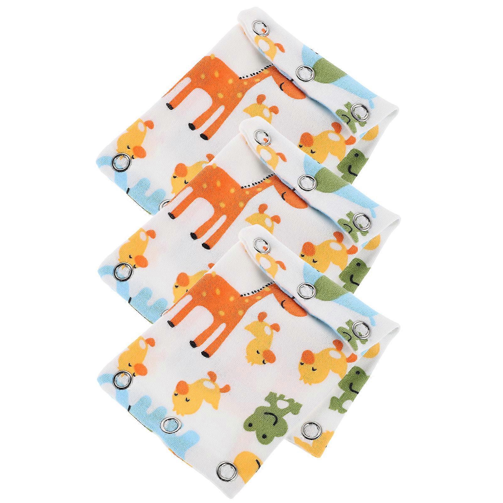 Baby Snap Button Extender Toddler Bodysuit Extender For Boys Easy Movement Snug Fitting 3Pcs