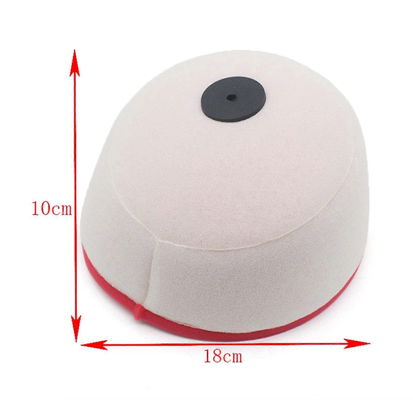 White Air Filter Replacement for YZ250X YZ426F Off-Road Motorcycles, High-Quality Foam Material, Enhanced Performance