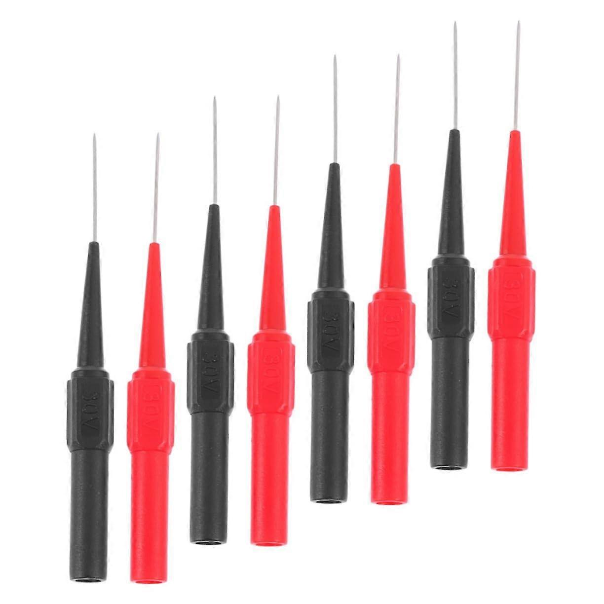 8 Pieces Multimeter Test Probes Leads for Electrical Testing Automotive Repairs