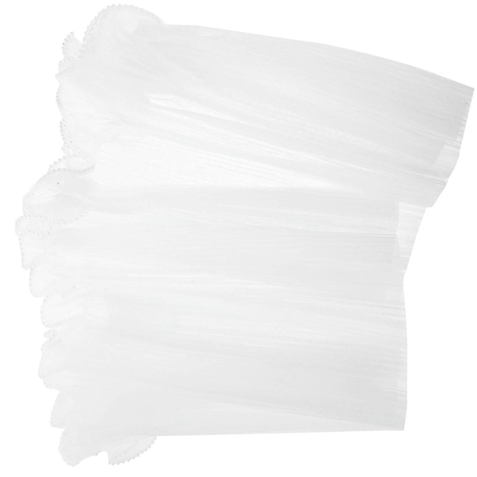 Gauze Sheet Mesh Fabric Roll with Pearl Edge for Wrapping, DIY Crafts, Party Decor, Flower Bouquets, and Creative Decorations