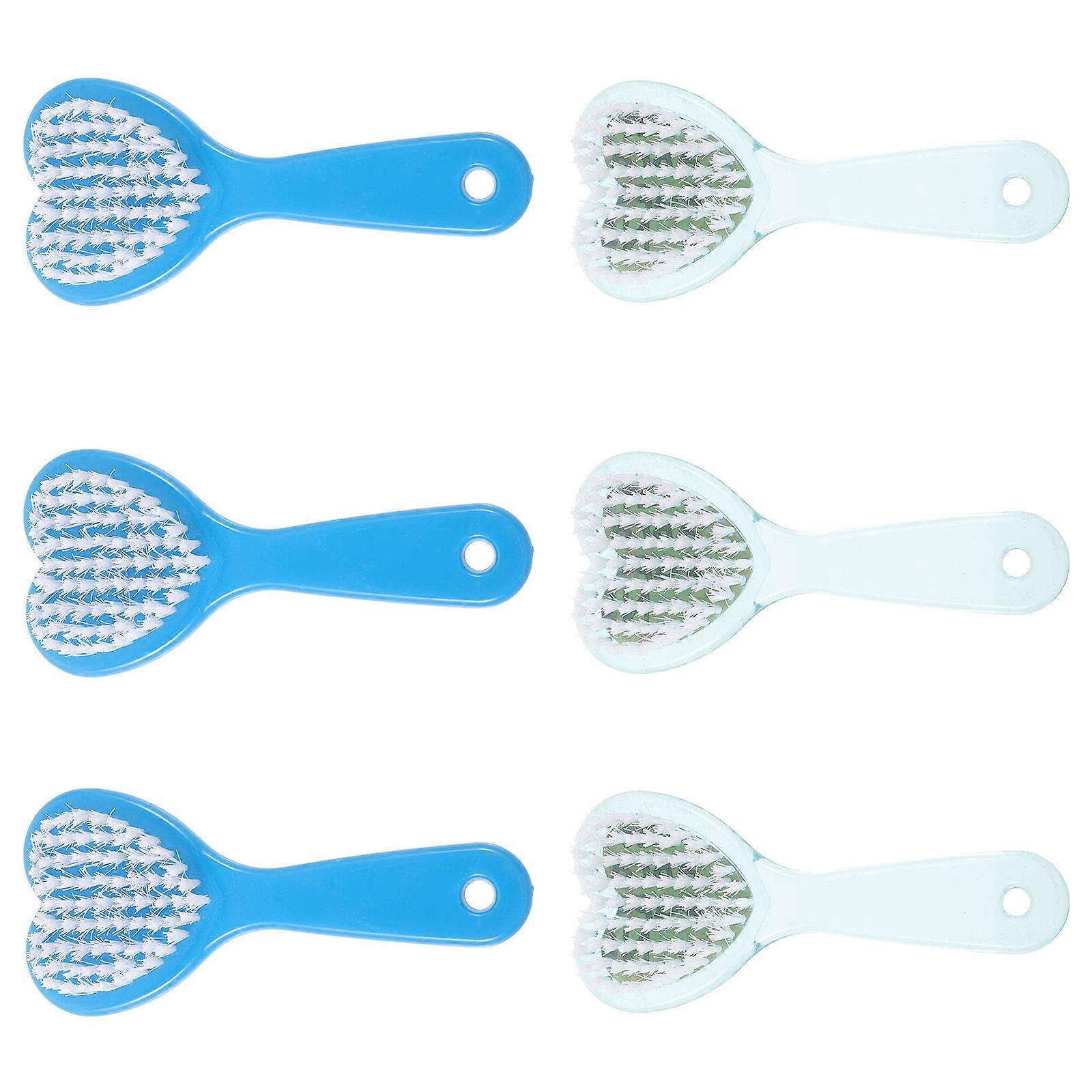 6Pcs Foot File For Personal Care Ergonomic Design Heart Shaped Tool For Exfoliation And Removal