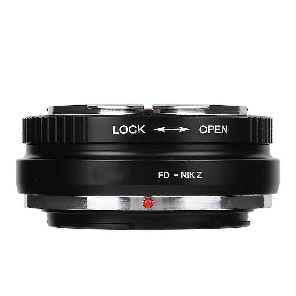 Fikaz FD NIK Z Aluminium Alloy Lens Mounting Adapter Ring for Canon FD Lens to for Nikon Z Mount Camera