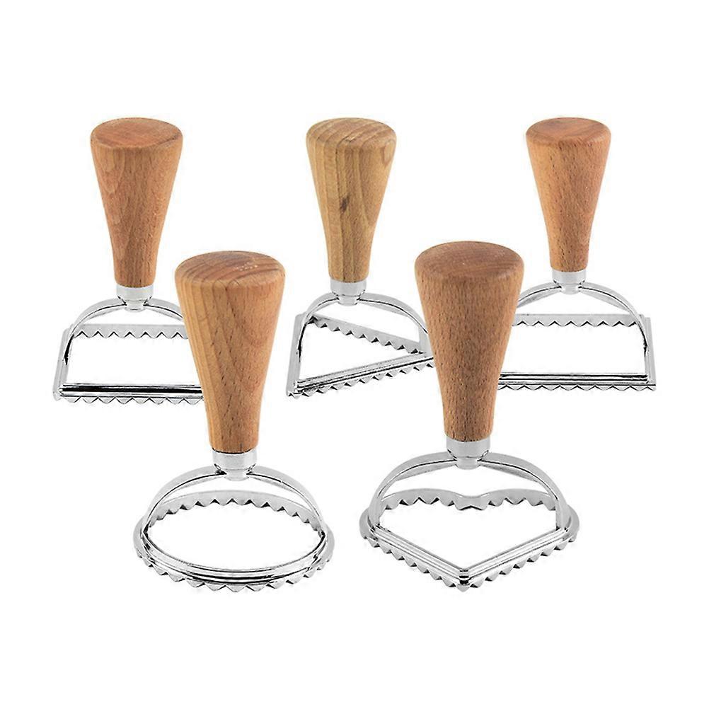 Diy Cookie Mold Pastry Cookie Mold Stainless Steel Biscuit Molds For Cake Decorating Diy Lovers 5Pcs