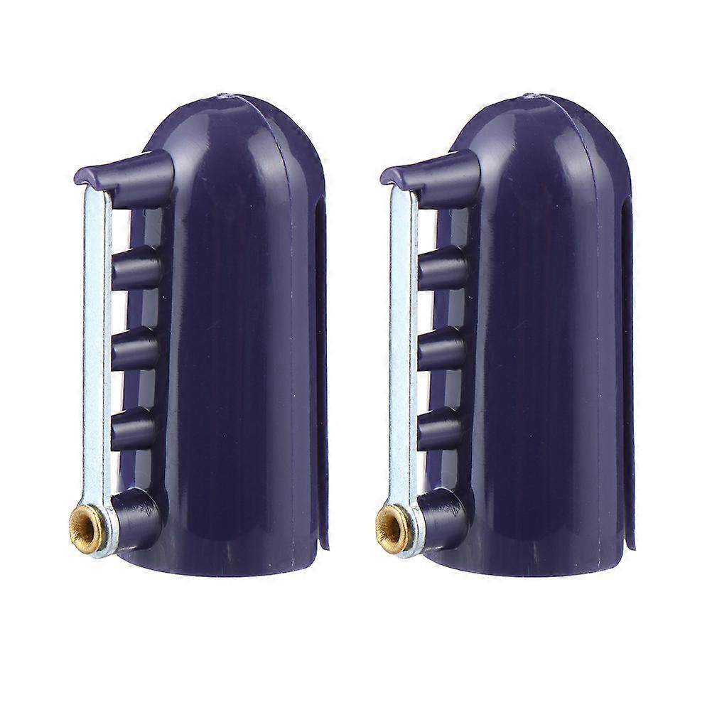 Portable Yarn Holder Knitting Essentials Prevent Tangling Square Shape Plastic Material 2Pcs