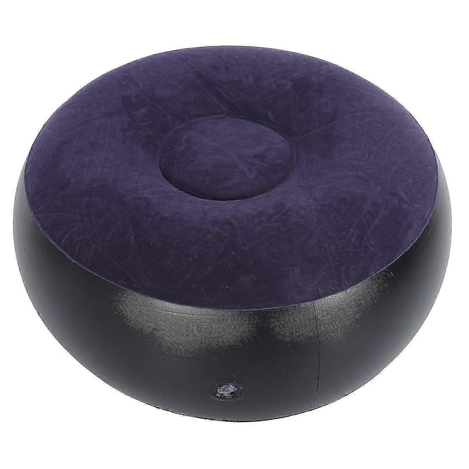 Inflatable Flocking Stool for Outdoor Camping and Travel