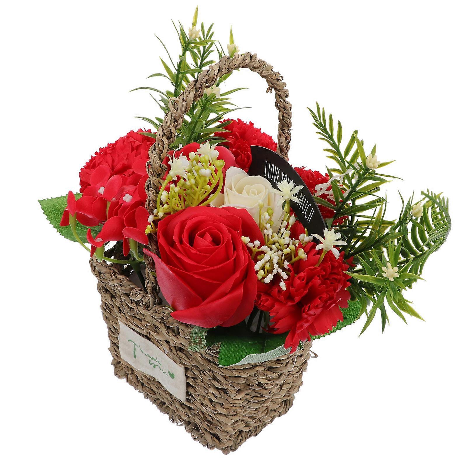 Såperosebukett for festlige øyeblikk