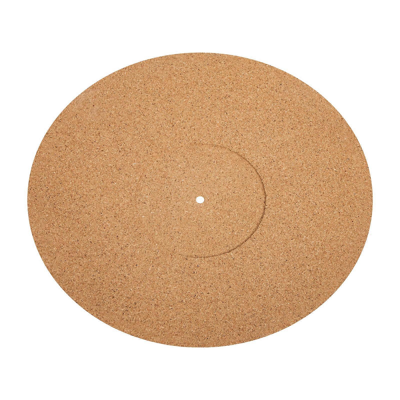 Mat For Record Cork Platter Mat Turntable Reduce Record Bumps 30.00X30.00X0.30CM 1Set