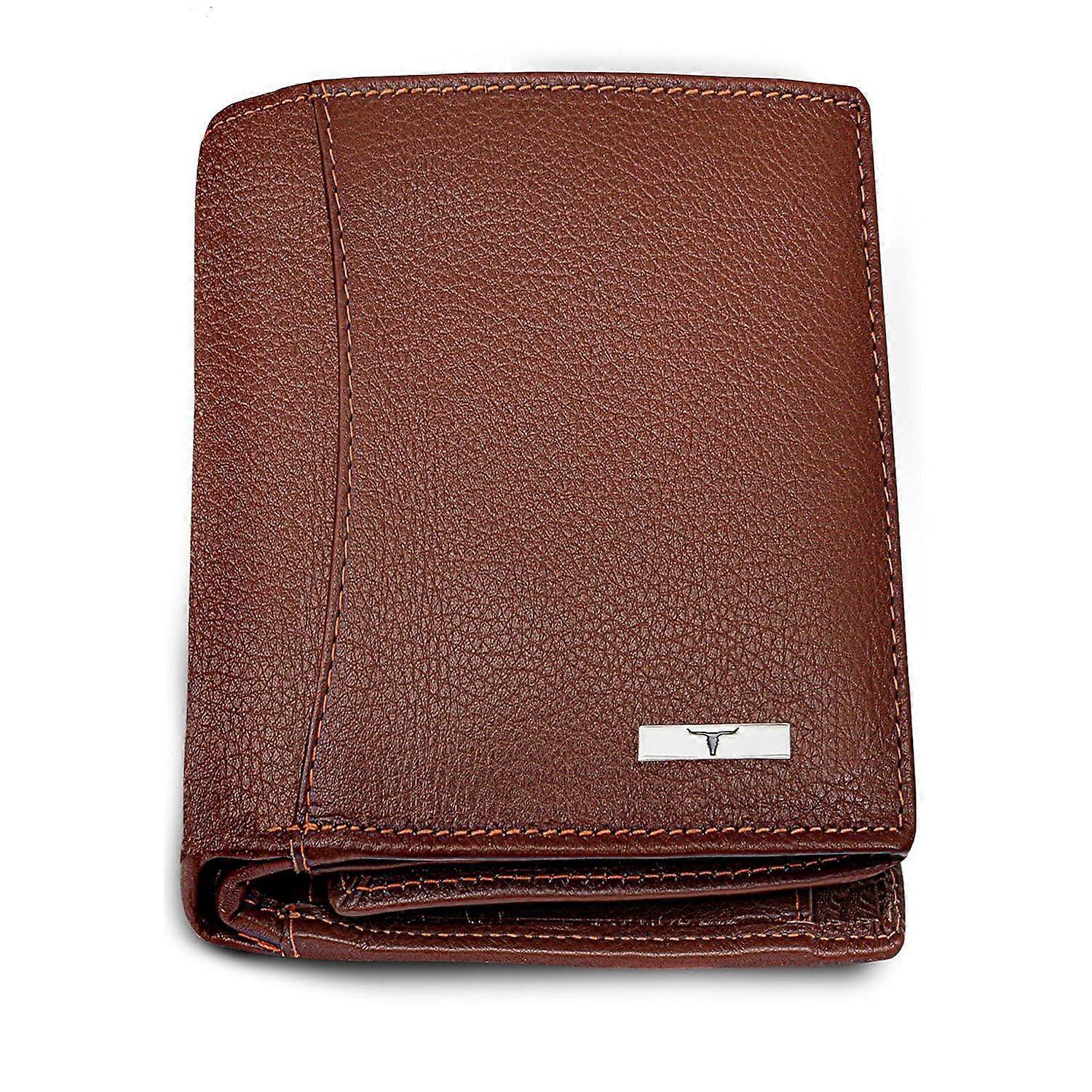 Orlando Redwood Läder Plånbok för Män