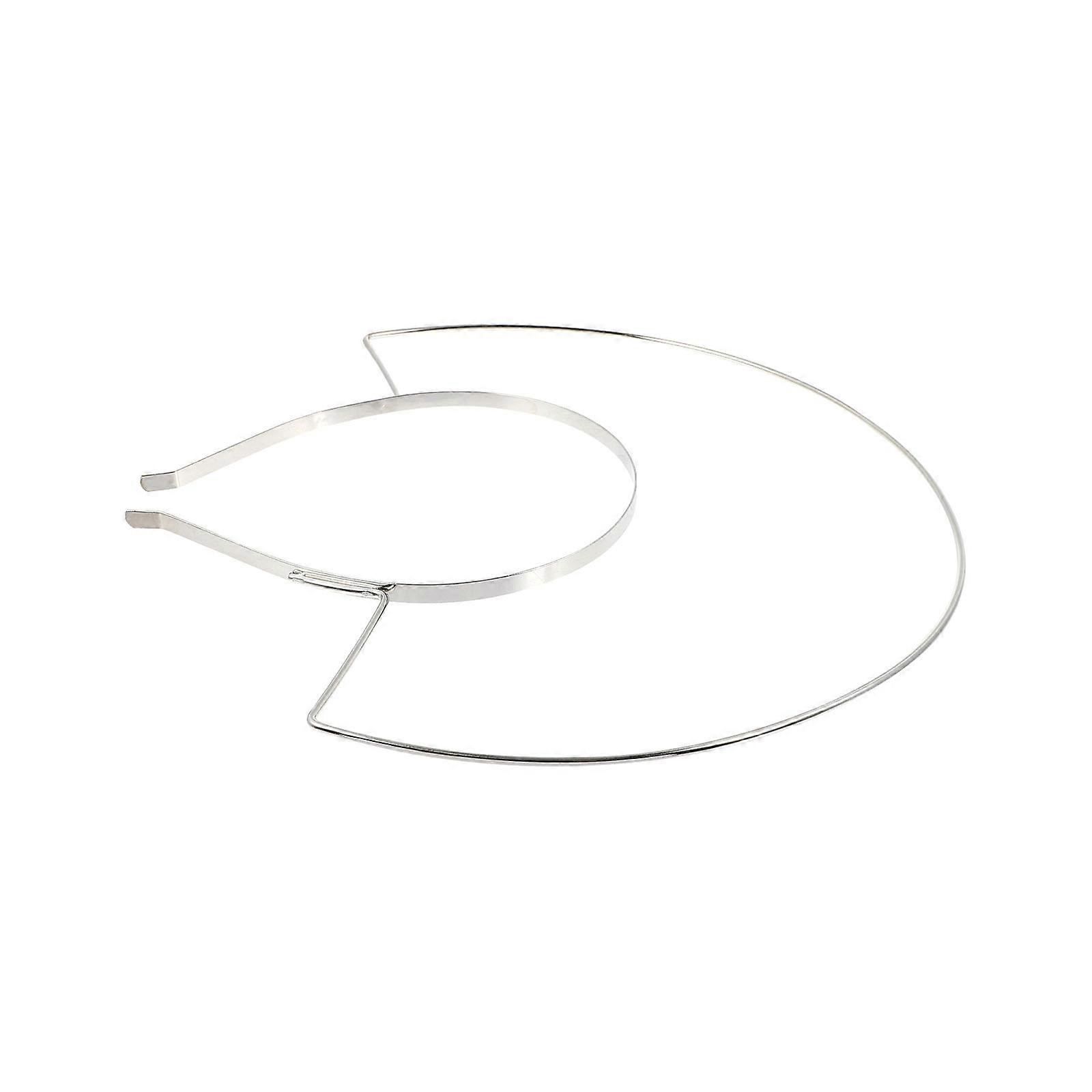 Headband for DIY Made of Durable Iron Material Silver Color Perfect for Parties and Weddings