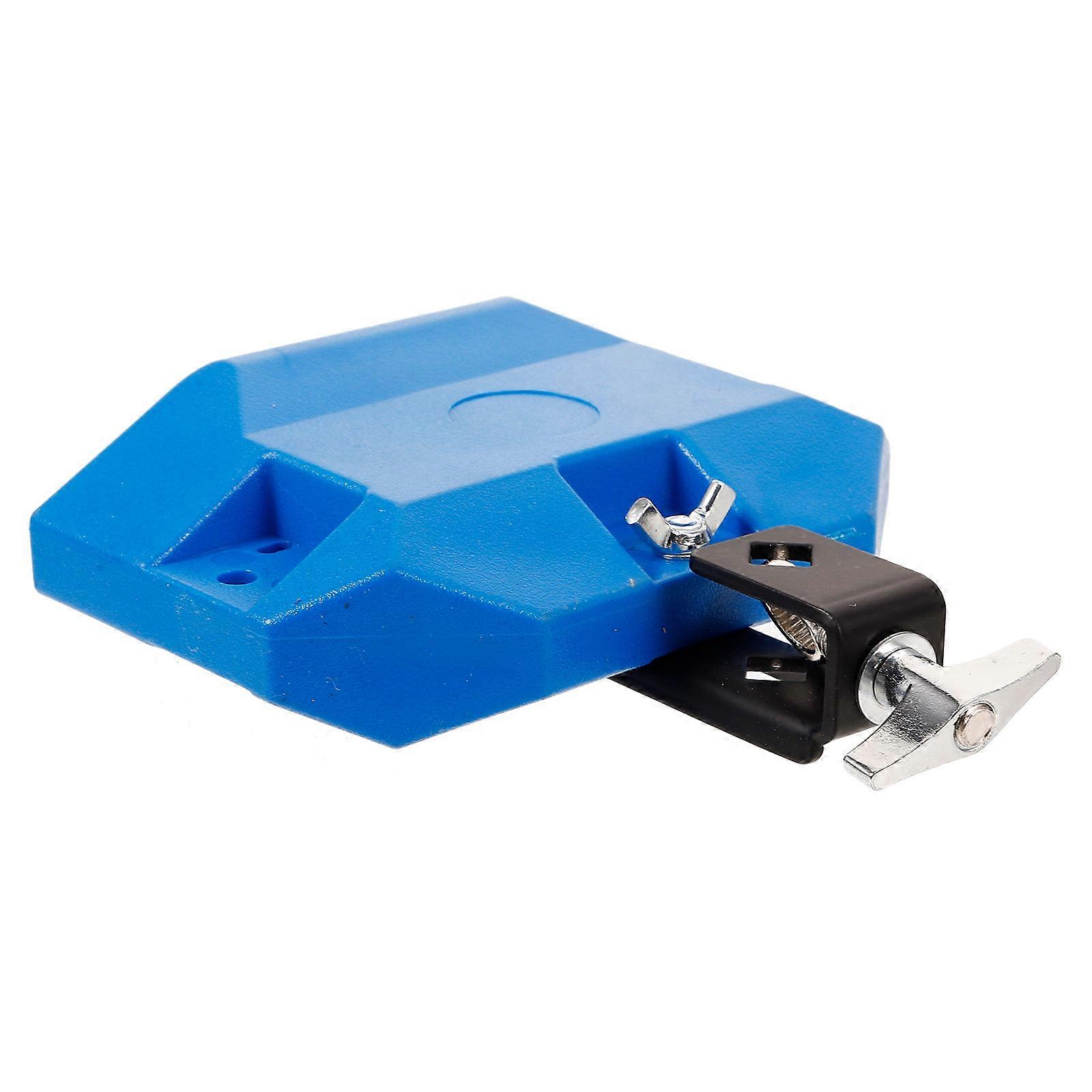 Drum Kit Cowbell Instrument For Music Performance And Practice 6.5X5.9X2in Blue Material Percussion 1Set