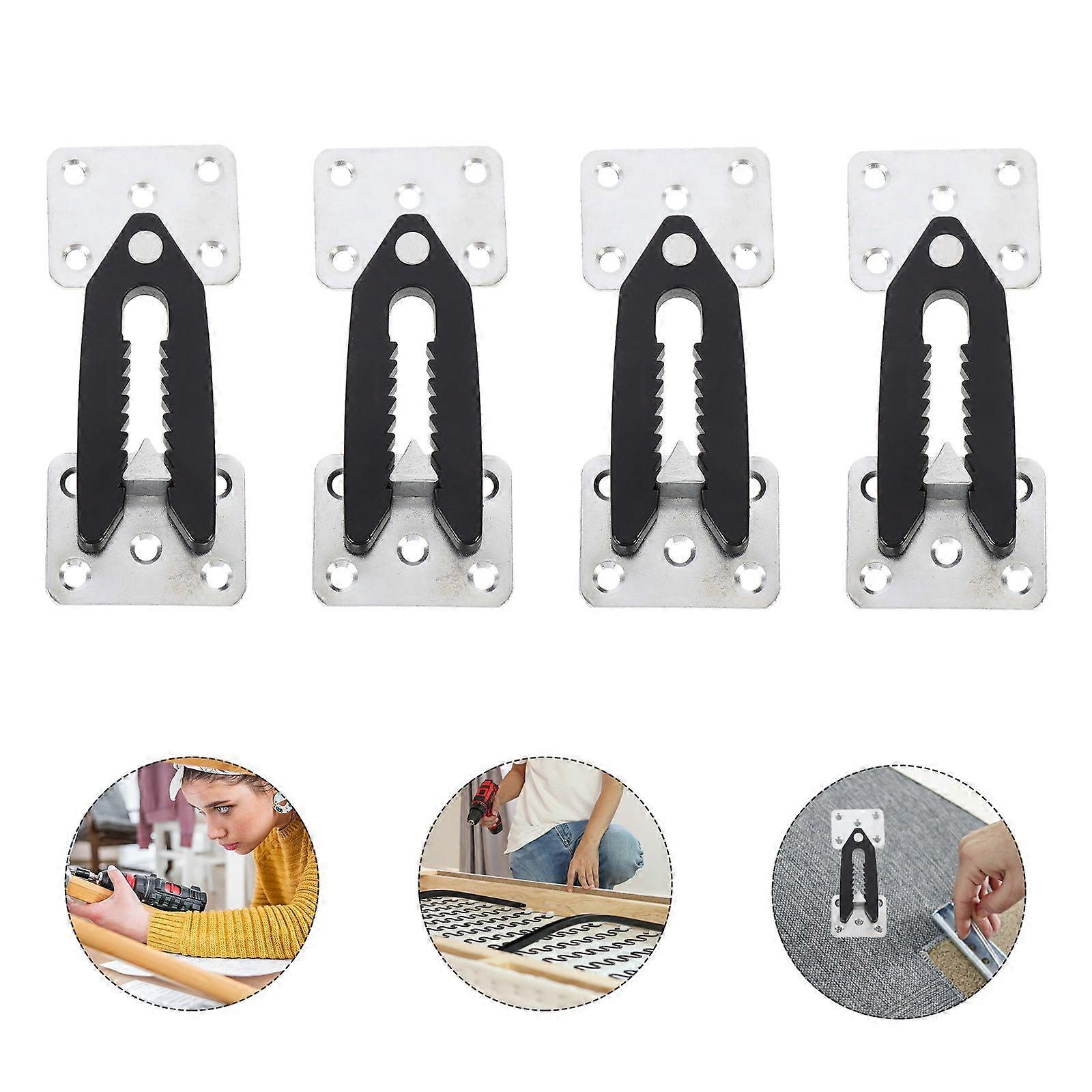 4pcs seccional sofá conector móvel junta snap útil sofá acessórios