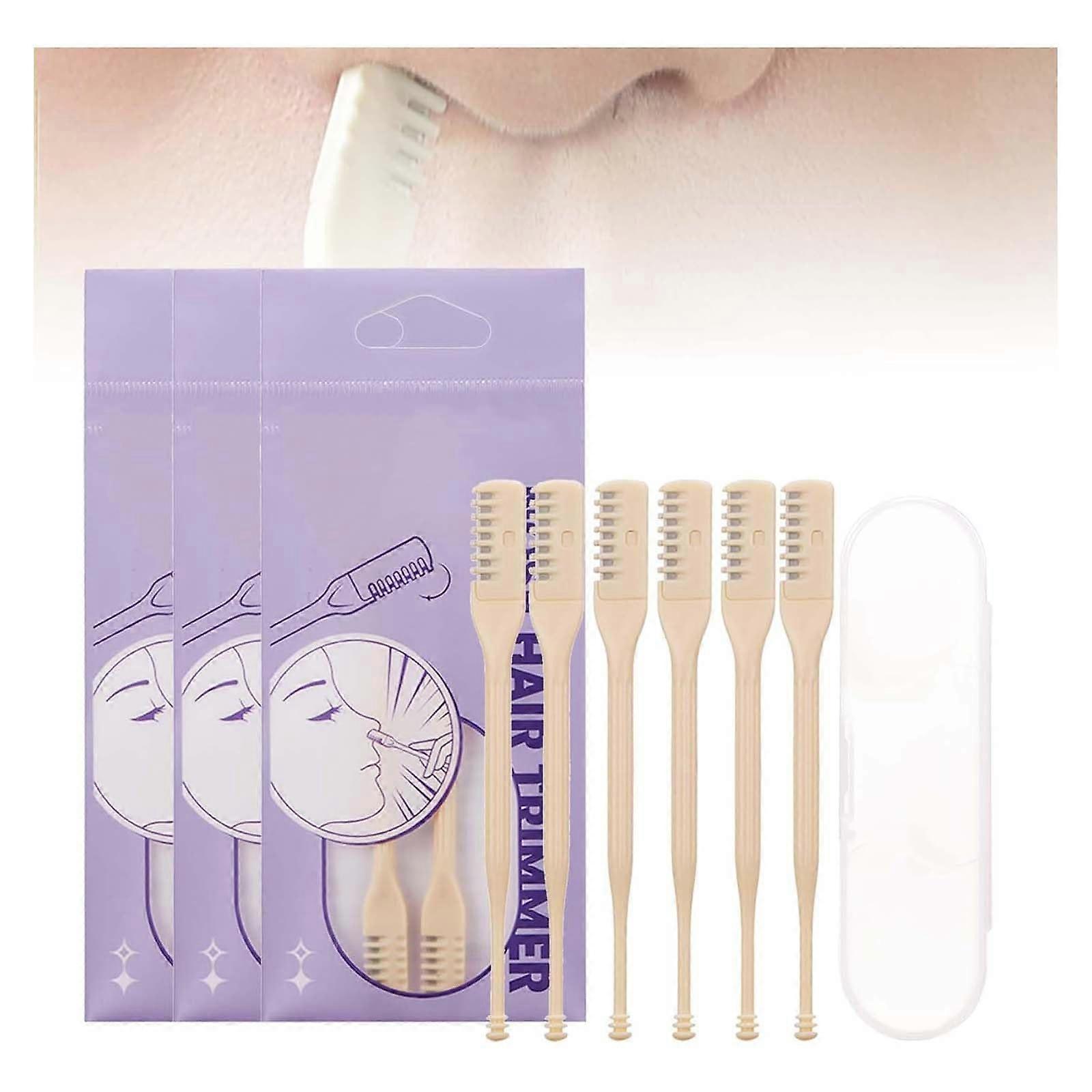 Bloame Nose Hair Trimmer, 2 in 1 Ear and Nose Trimmer, 360° Rotating (3BOX)