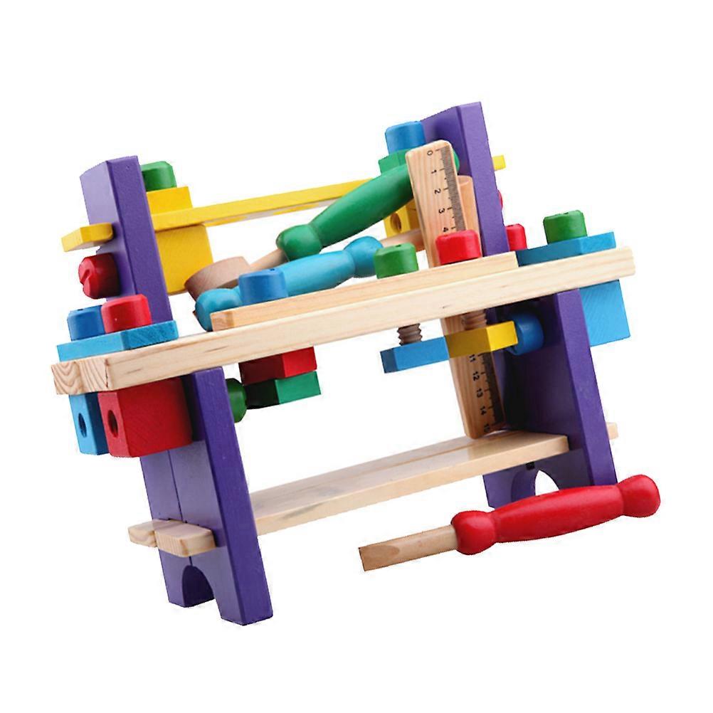 Childhood Toys Screw Nut Assemble Toys 1Set Assorted Color For Playing