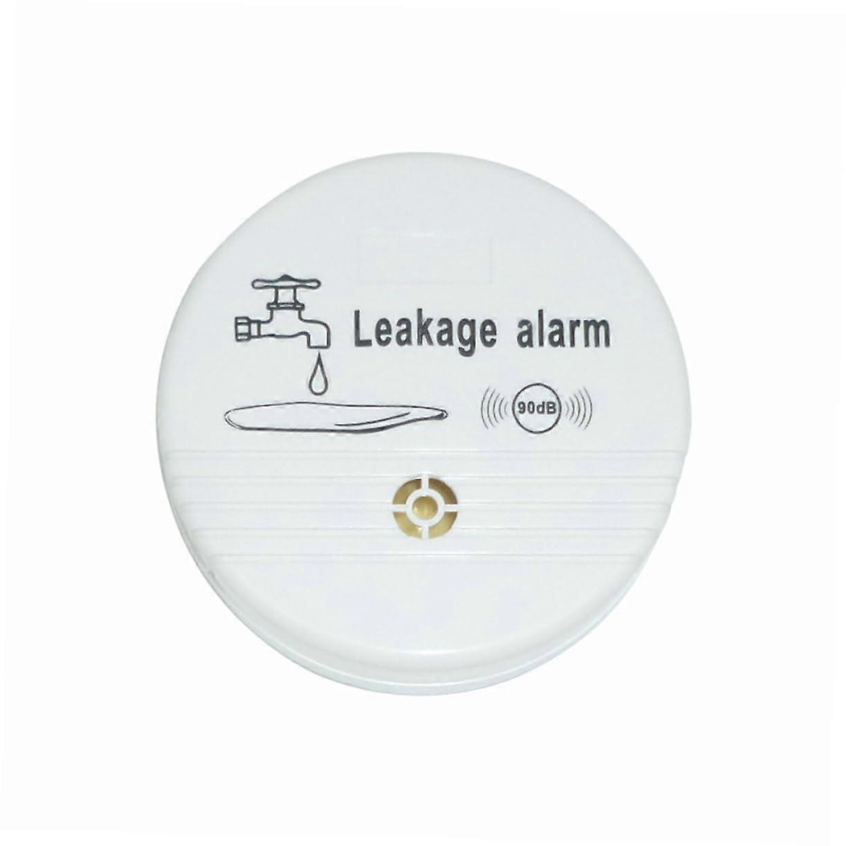 Water Detector Sensor Leak Alarm for Home Monitoring, Bathroom Moisture Meter, Early Water Flood Detection, White 1
