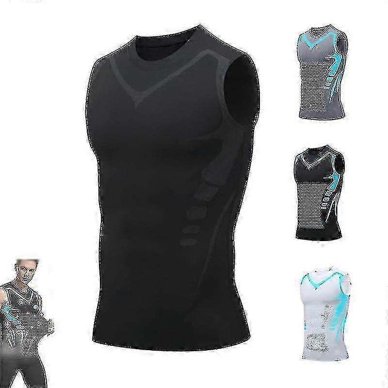 "Posture Corrector Vest for Men - Ionic Shaping Sleeveless Shirts"