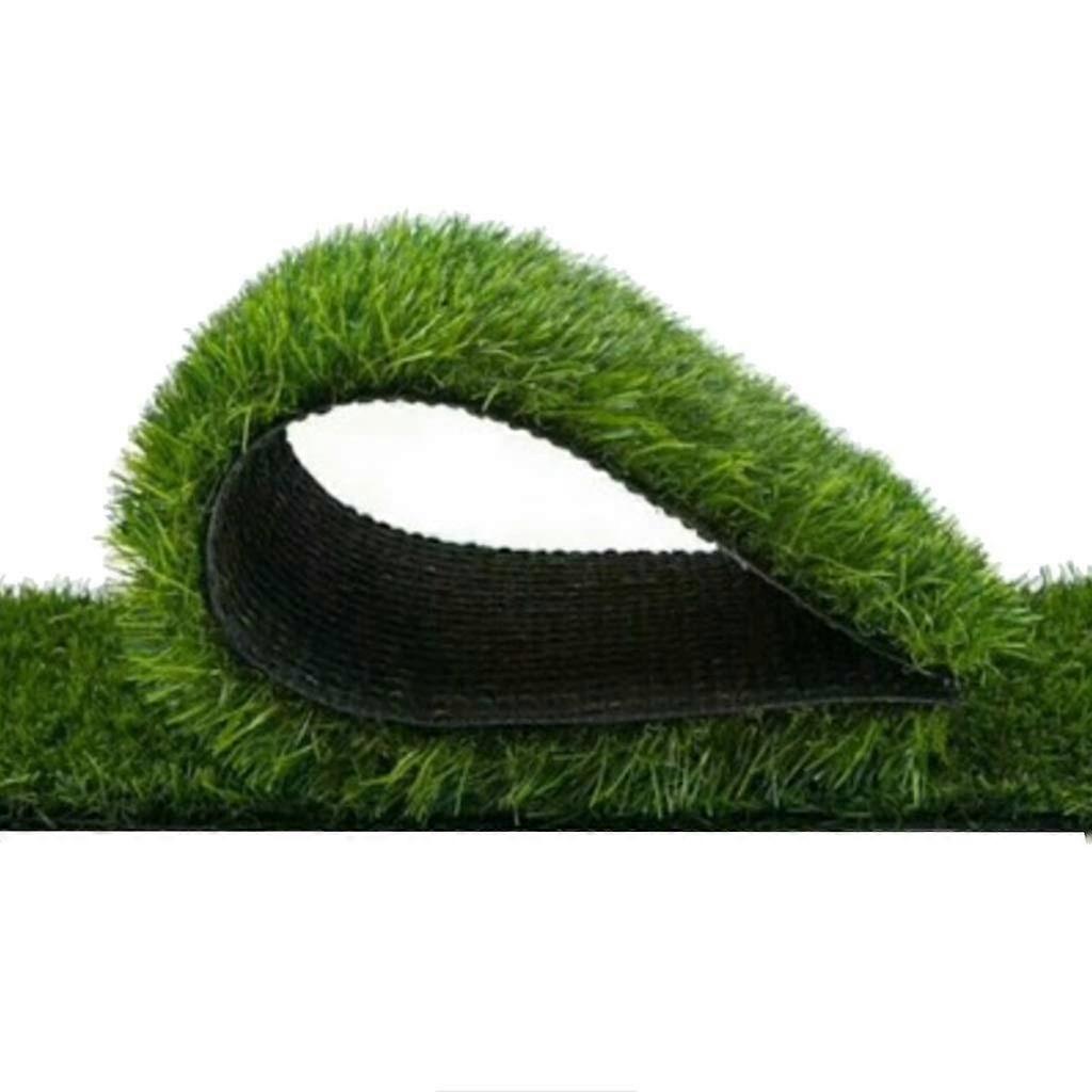 YNFNGXU Artificial Grass Green Pet Mat Park Home Decoration (2m x 1m) Ref: 7623