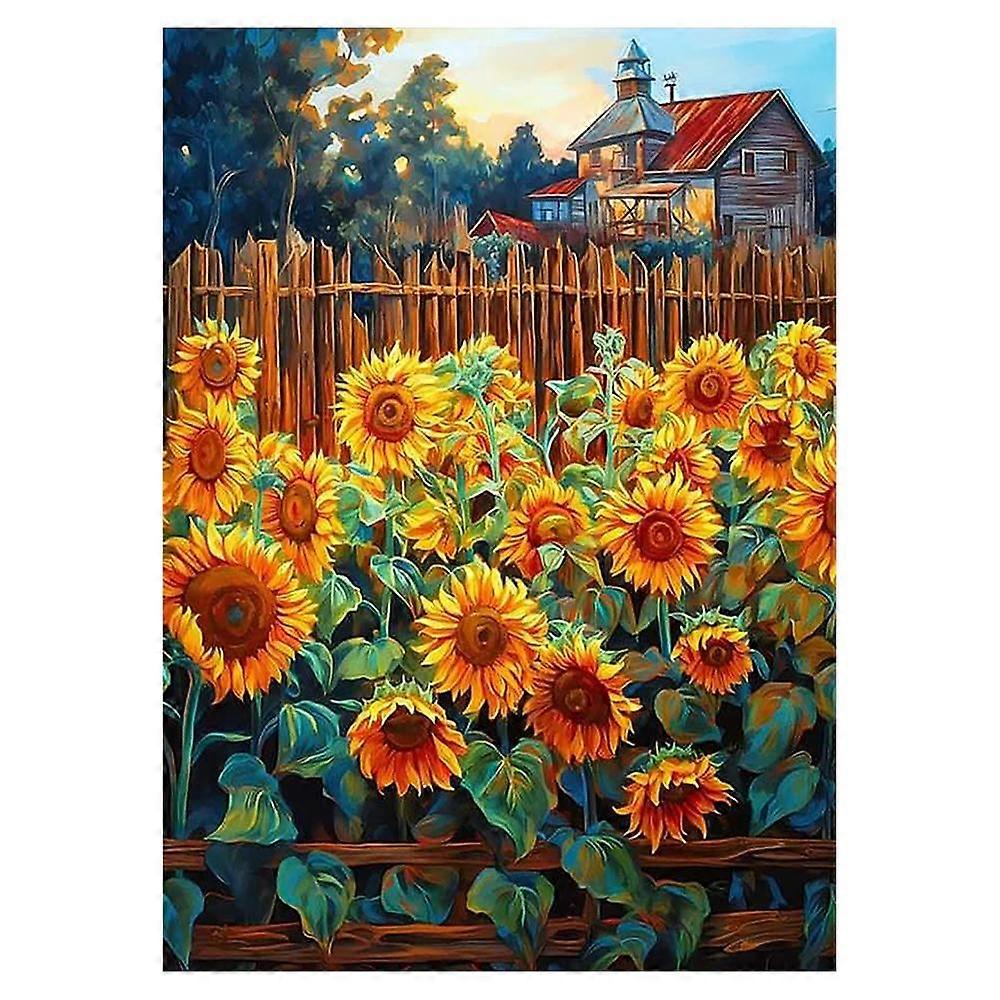 طقم الرسم DIY ، 30 * 40 سم / 11.70 بوصة * 15.60 بوصة يريح عقلك ، ويتخلص من التوتر.