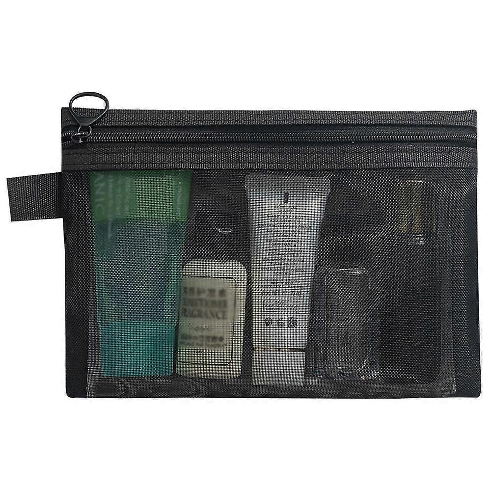 Simplified Korean Version Mesh Makeup Bag, Portable Storage Bag
