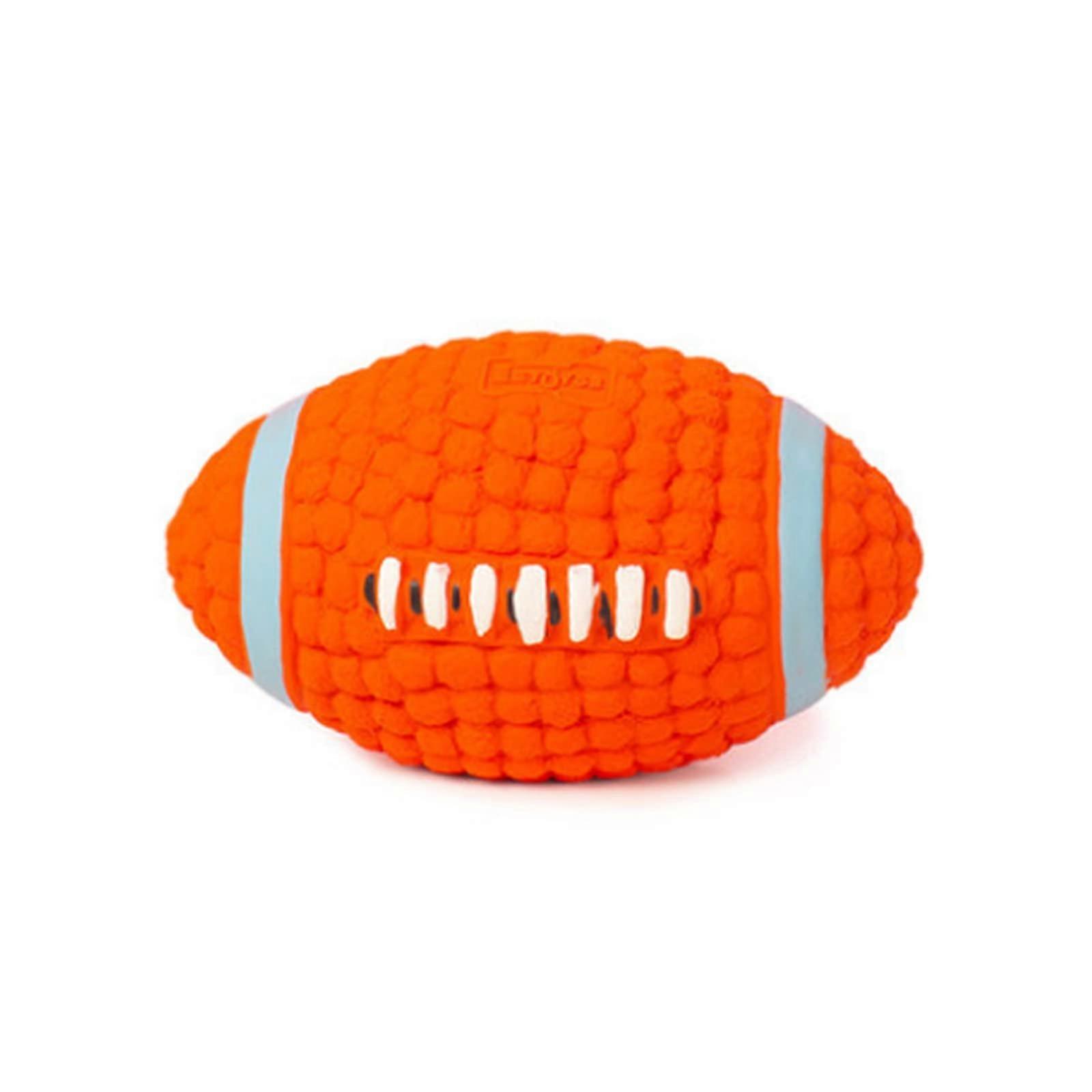 Dog Chew Toy Squeak Volleyball Soccer Basketball for Medium Small Dogs Non-Toxic Latex Sound Chew Toy