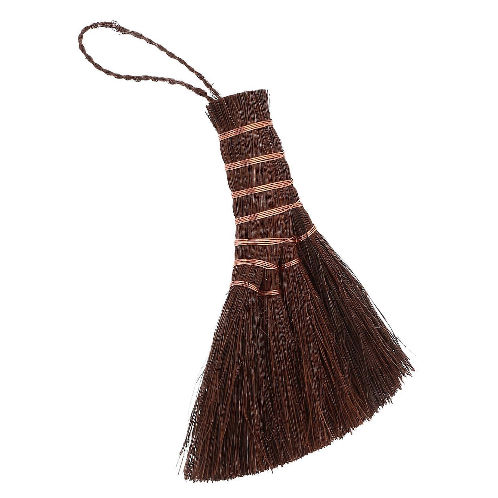 Portable Mini Desktop Broom Compact Handheld Dust Brush For Tabletop Narrow Spaces Dust Cleaner For Home Car Office