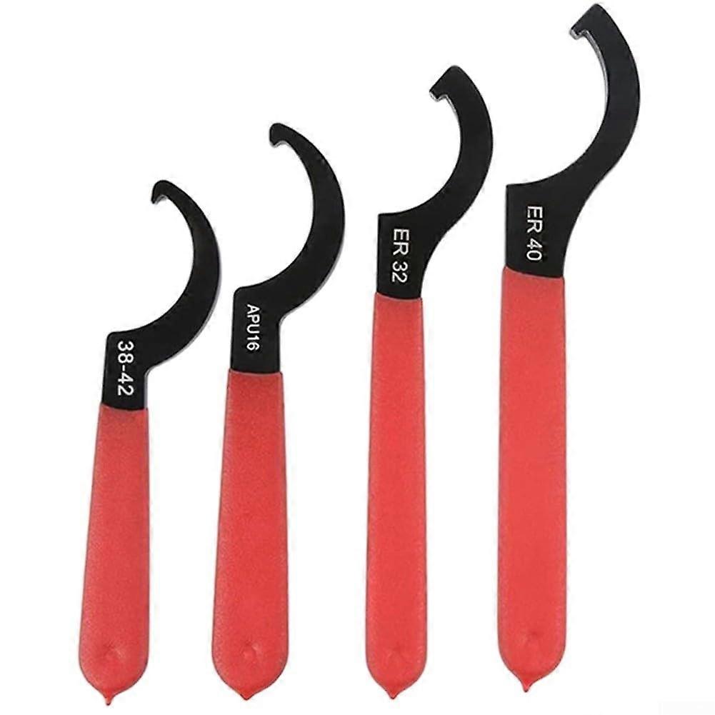 4piece precision key set with comfortable grip for efficient tool management
