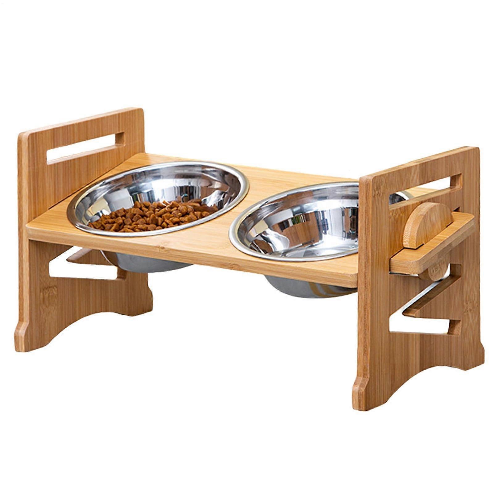 Portable Adjustable Bowl Stand, Multifunctional Dishes for Cats, Outdoor Pet Feeding