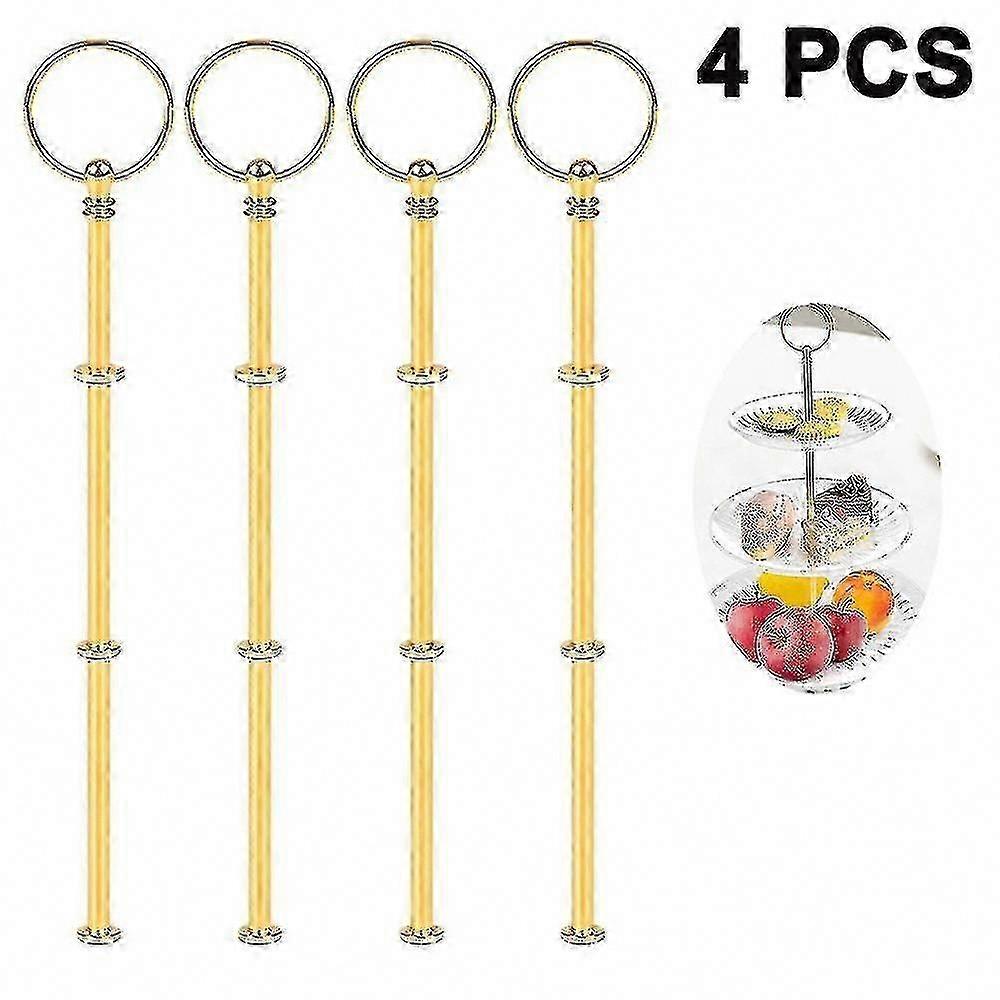 4 Sets Cake Stand Hardware, 3 Tier Cake Stand Fitting for DIY Cake Stands