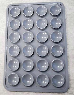 6 pcs of Silicone Phone Grip,24 Suction Cups, Suitable for Taking Selfies and Video Recordings on Mirrors, bathrooms and Smooth Surfaces, Compatible w