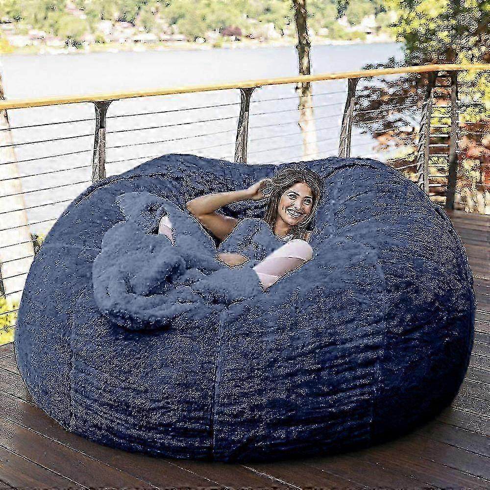 2025 Nya Extra Stora Säcksäckar Soffa Sofföverdrag Inomhus Lazy Lounge För Vuxna Barn Utan Stol_sys1