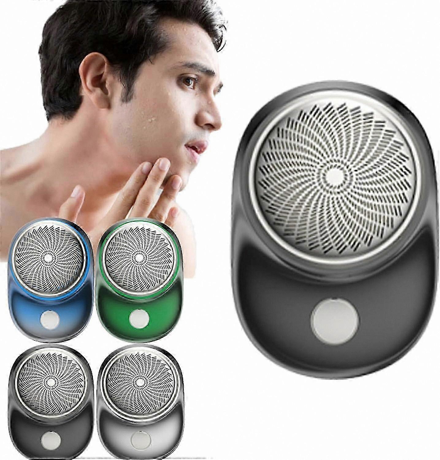 USB Rechargeable Mini Electric Shaver for Men, Portable Travel-Friendly Pocket Shaver with Powerful Performance
