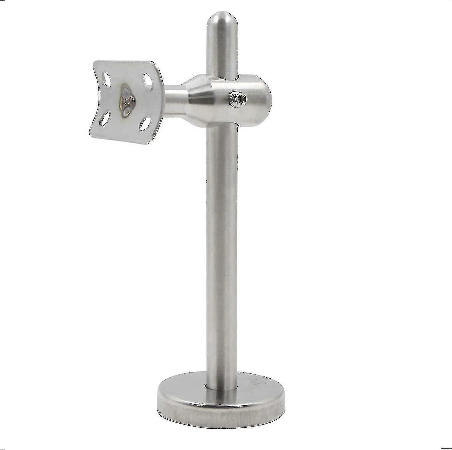 Adjustable Handrail Bracket - Stainless Steel Wall Mount for Hallways, Polished Finish