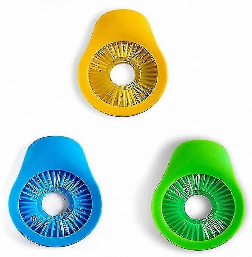 3-Piece Corn Silk Cleaning Brush Set for Vegetable Preparation