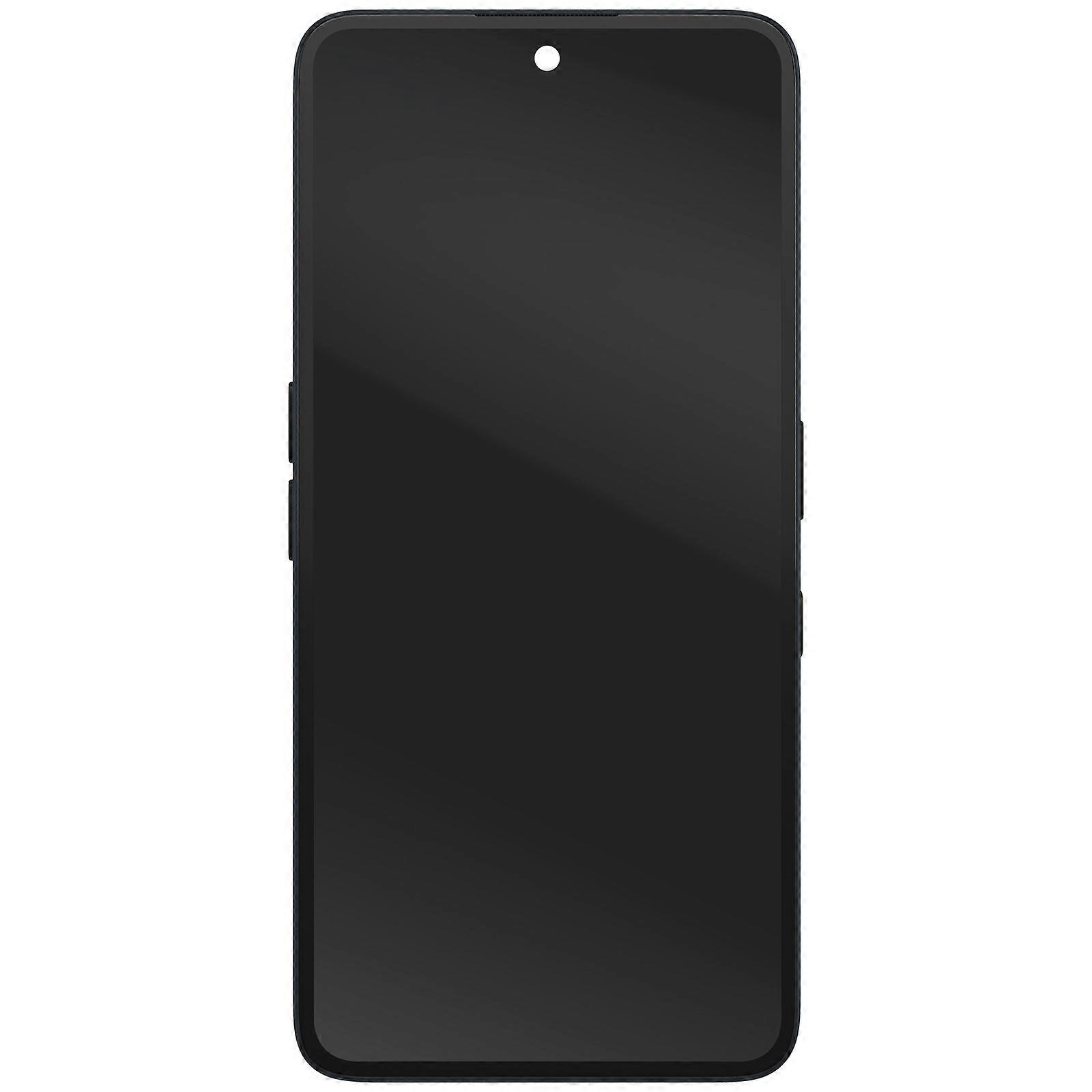 Complete Screen for Nothing Phone 3a IPS LCD Panel with Glass and Chassis, Black