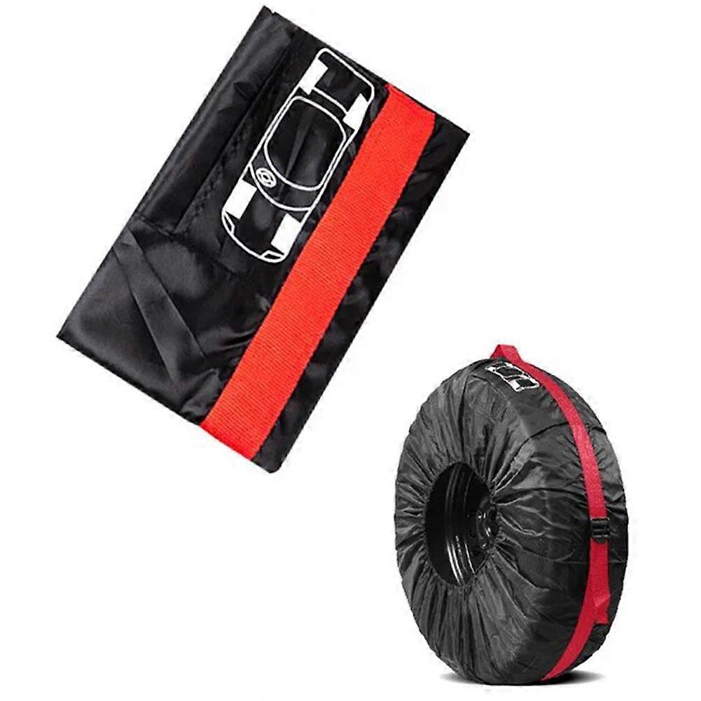 Sturdy Nylon Tire Rack for Cars, SUVs & More - Adjustable Design with Handle