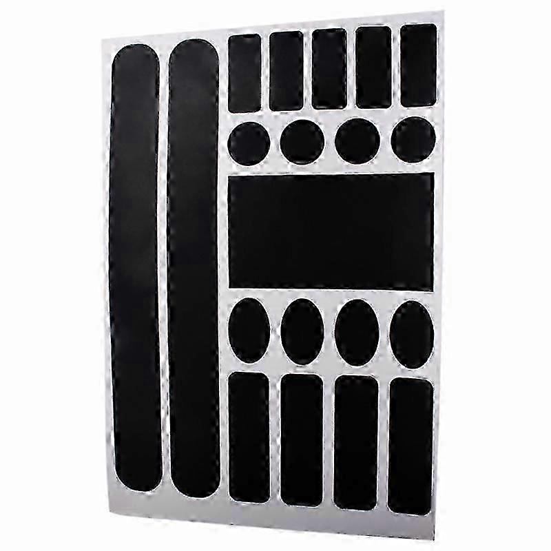 Bicycle accessories, available in three colors: transparent, matte black, and carbon black, for protecting the bike frame and chain